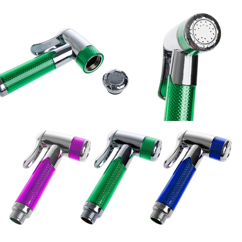 Factory Price Wholesale Colorful ABS Shower Toilet Bidet Sprayer Ducha Shattaf