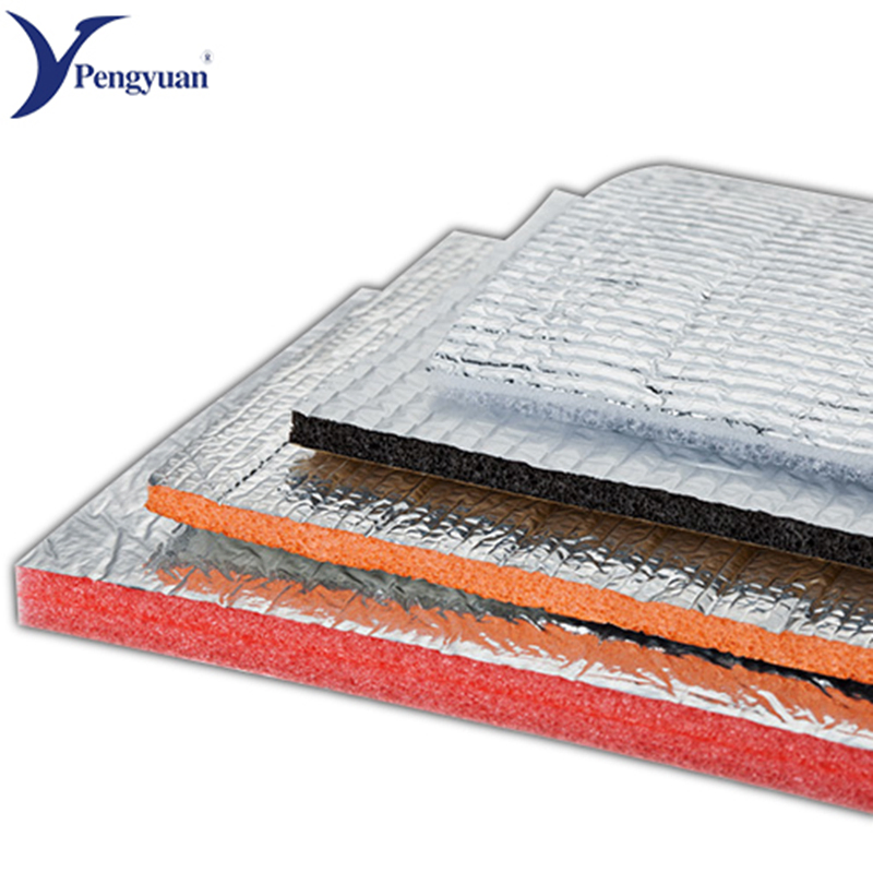 Hot Sale Reflective Fireproof Aluminum Foil XPE Foam Roof Heat Insulation Roll