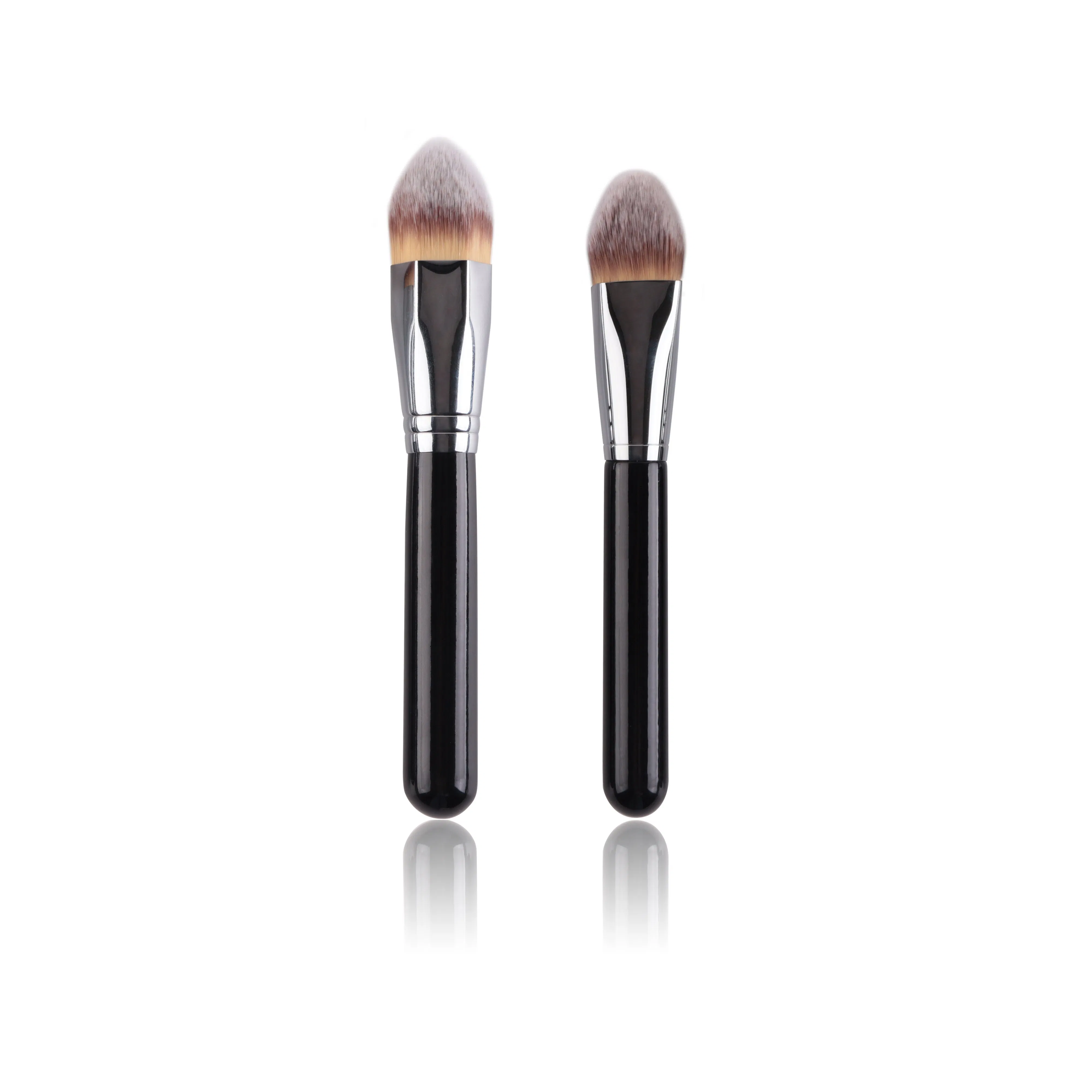 Nylon Hair Custom Logo Single Makeup Make-up Foundation Mask Brush
