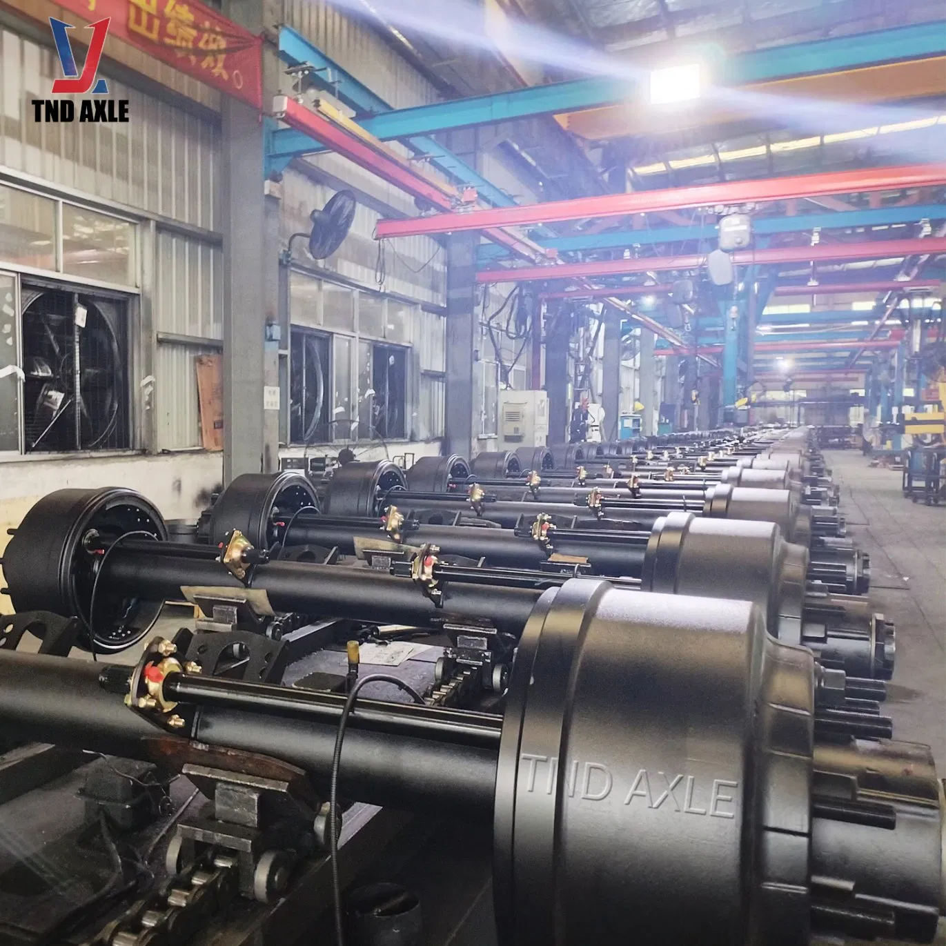 Ведущий мост для грузовика без тормозов TND