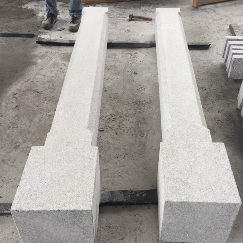 White Stone G603 Granite Columns/Pillars/Door Post/Gate Post for Villa/Project Price