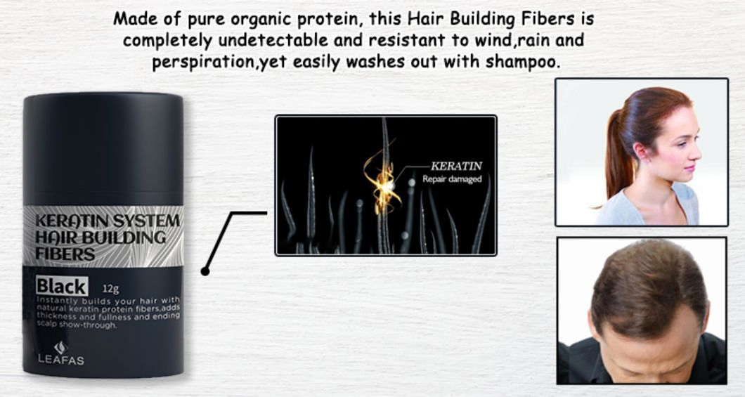 Keratin Hair Loss OEM Hair Building Fibers