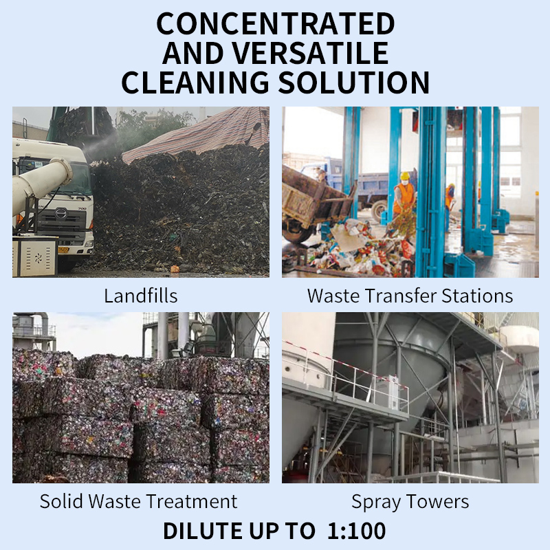 Industrial Garbage Odor Eliminator Spray Manufacturer for Landfill Surface Areas