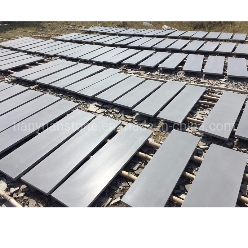 Natural Honed Grey Stone Basalt for Pavers/Wall/Floor Tile