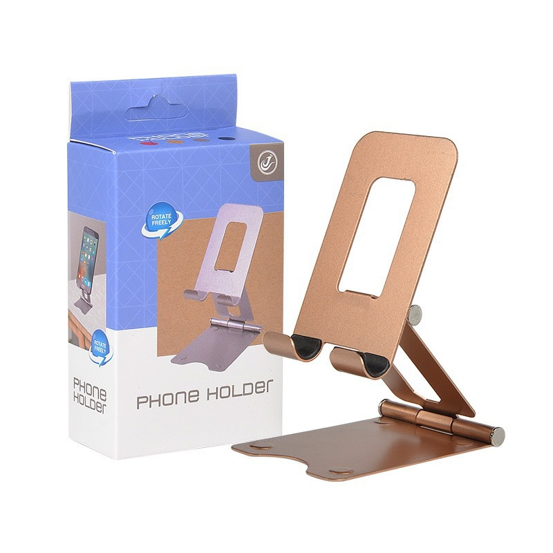 Durable Stylish Adjustable Height Desktop Phone Stand Foldable Adjustable Mobile Phone Holder