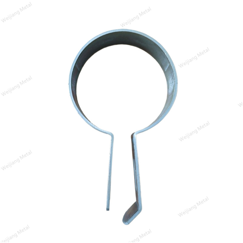 OEM Silver Gray Stainless Steel Metal Aluminum Garden Fence Connection Fasteners Fence Parts