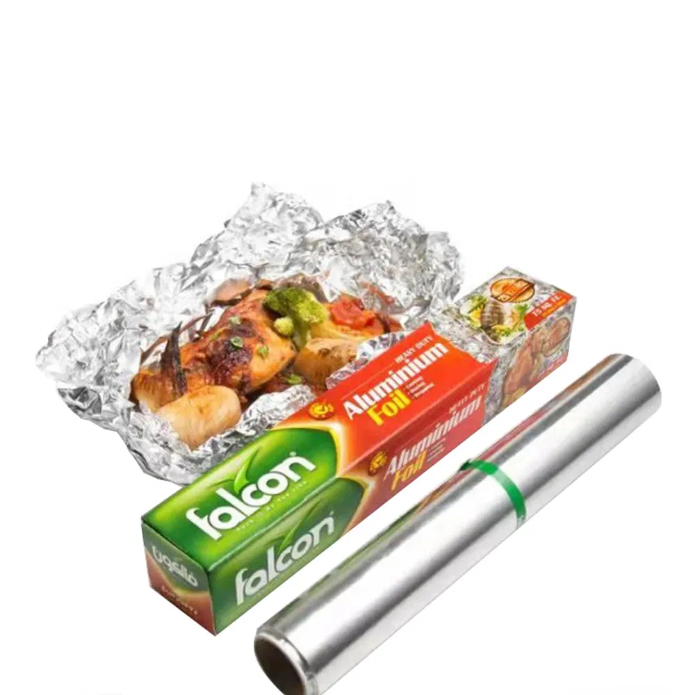 Factory Price Silver Kitchen Usage Food Packing Falcon Aluminum Foil for Africa