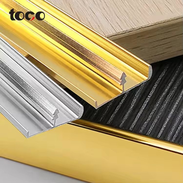 Manufacturer Metal Corner Connector Aluminum Edge Banding Profile Tile Trim