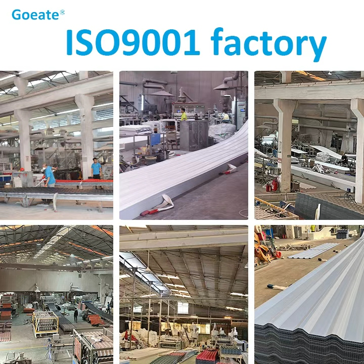 Goeate High Quality Spanish Roma Bamboo Tejas UPVC