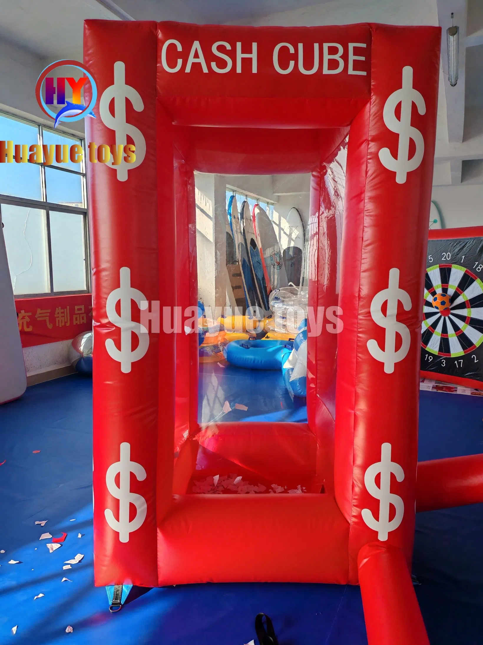 Inflatable Cash Box