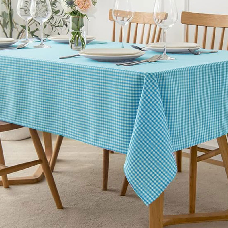 Nordic Popular Fabric Tablecloth, Waterproof, Oil-Proof, Heat-Resistant and No-Wash Tea Table Cloth
