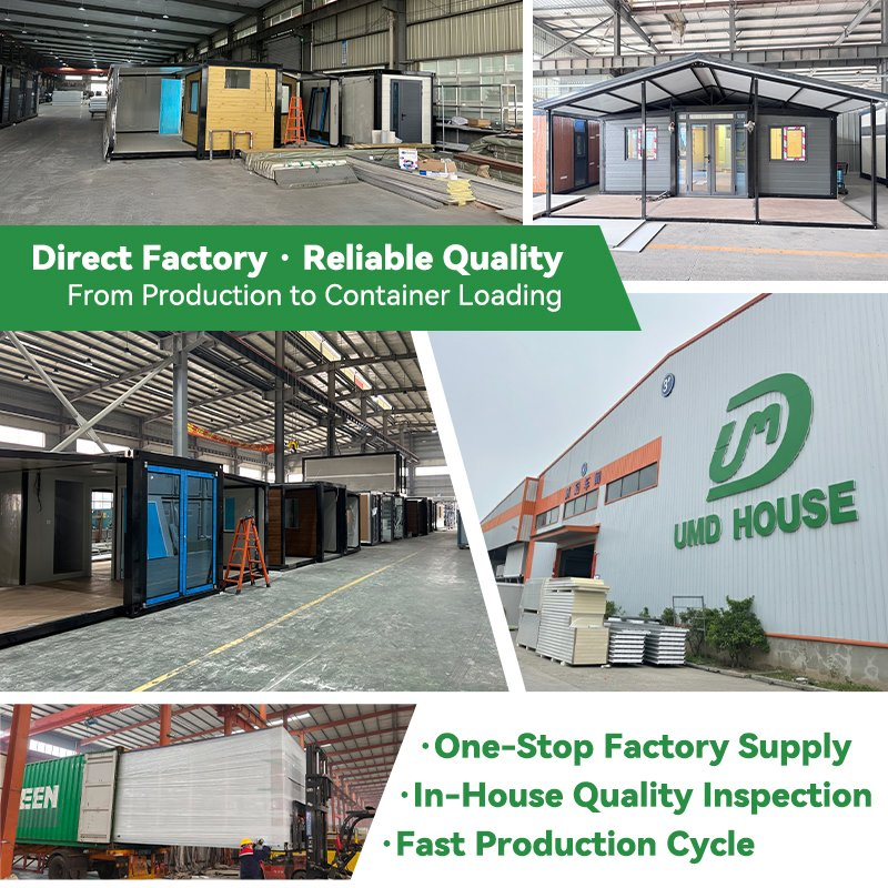 Luxury Prefabricated 2 Bedroom Modular Mobile Beach 20FT Expandable Container House