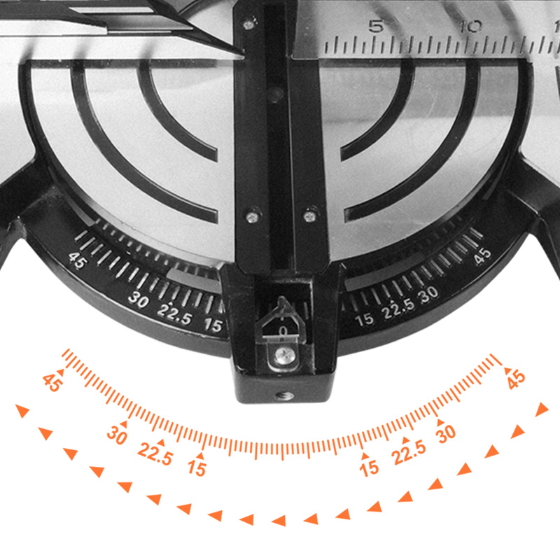 Electric Portable Compound Sliding Miter Saw Aluminum Metal Wood Cutting Machine Woodworking Electric-Saw