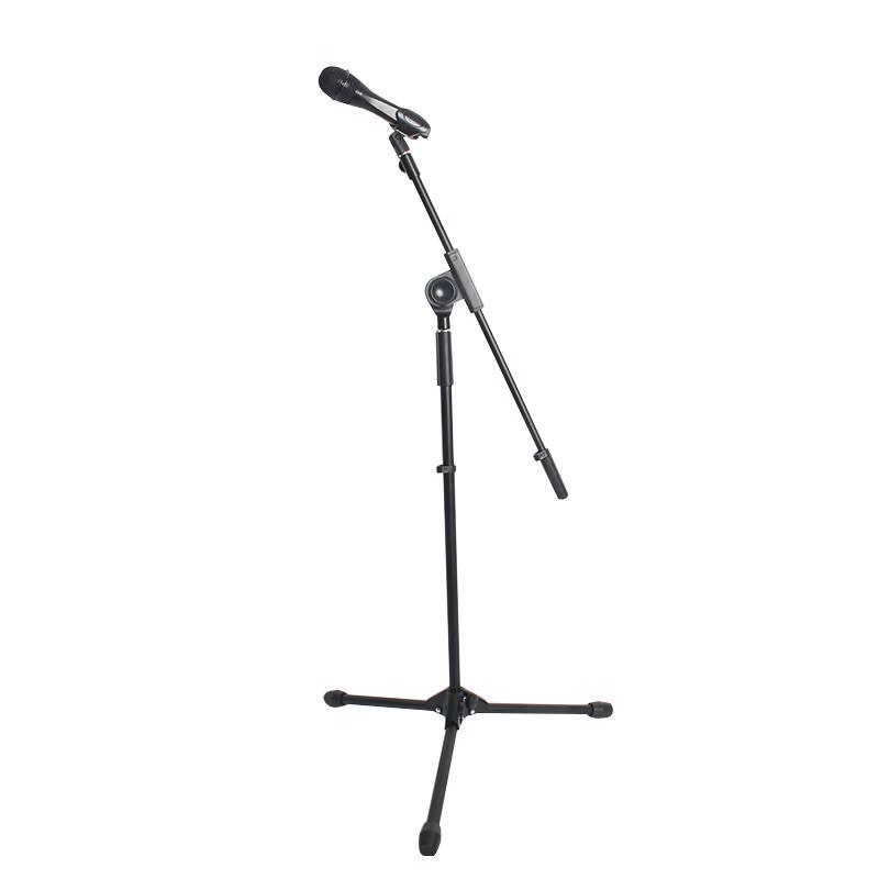 Easy Operate Professional Audio Boom Wireless Microphone Standing with Tripod Base Stand