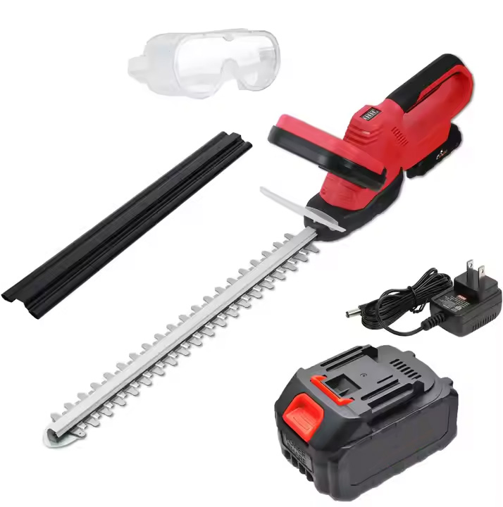 Wholesale 21V Lithium Battery Powered Portable Cordless Hedge Trimmer