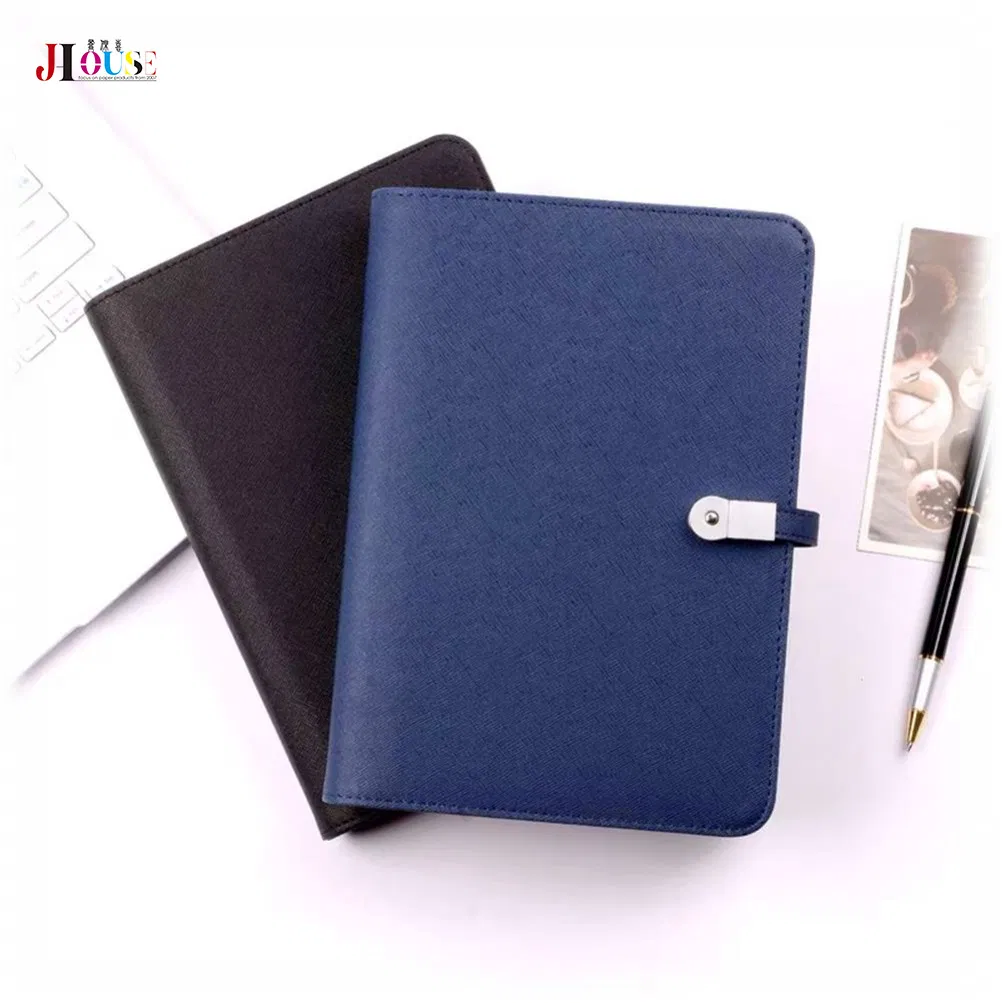 PU Leather Charging Notebook 8000mAh/10000mAh Battery and 8g/16g/32g USB Flash Drive