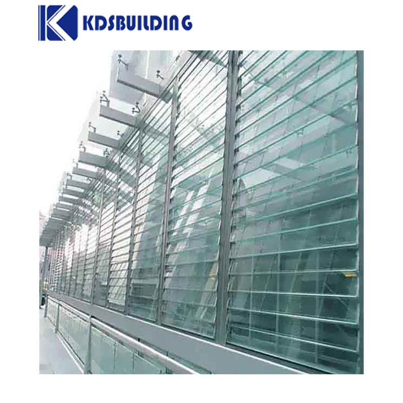As2047 Australia Style Fix Jalousie Window Insulated Adjustable Movable Louver Glass Glazed