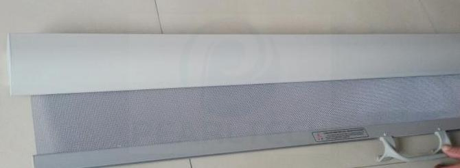 Permeable Silver Refrigeration Night Curtain with Cover for Freezer