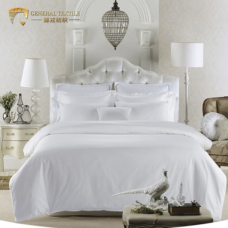 Cheap Soft Cotton Luxury Custom Hotel Bed Sheets