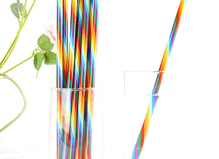 High Quality Plastic PP Drinking Straw for Coffee Shop Promotion Gift