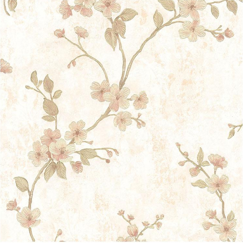 American Country Style 3D Small Floral Relief Wallpaper Bedroom Living Room Hotel Retro Luxury Wallpaper