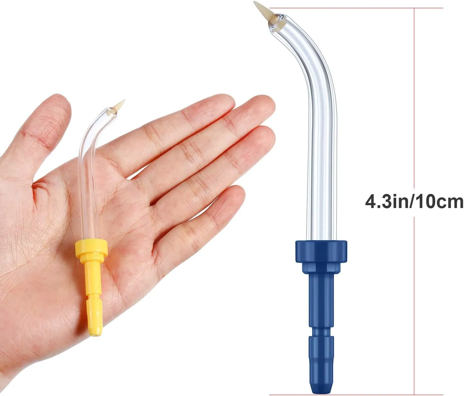 SJ Replacement Tips Compatible Waterpiks Multi-Color Dental Periodontal Water Flosser Tip Replacement Water Flosser Pocket Tips