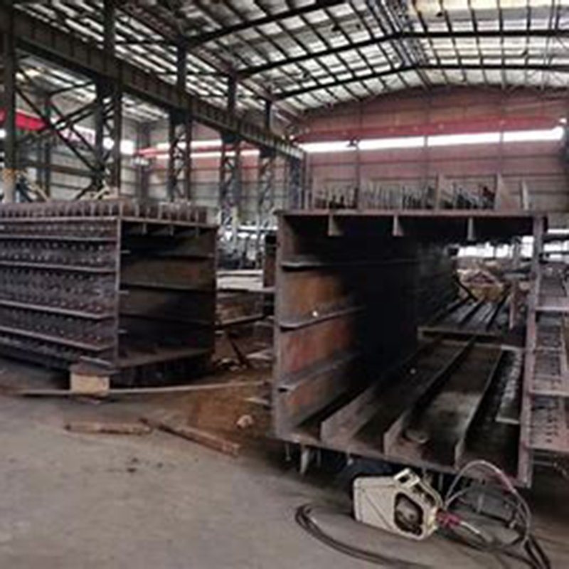 Custom Metal Heavy Steel Fabrication Engine High Torsional Concrete Box Girder Bridge