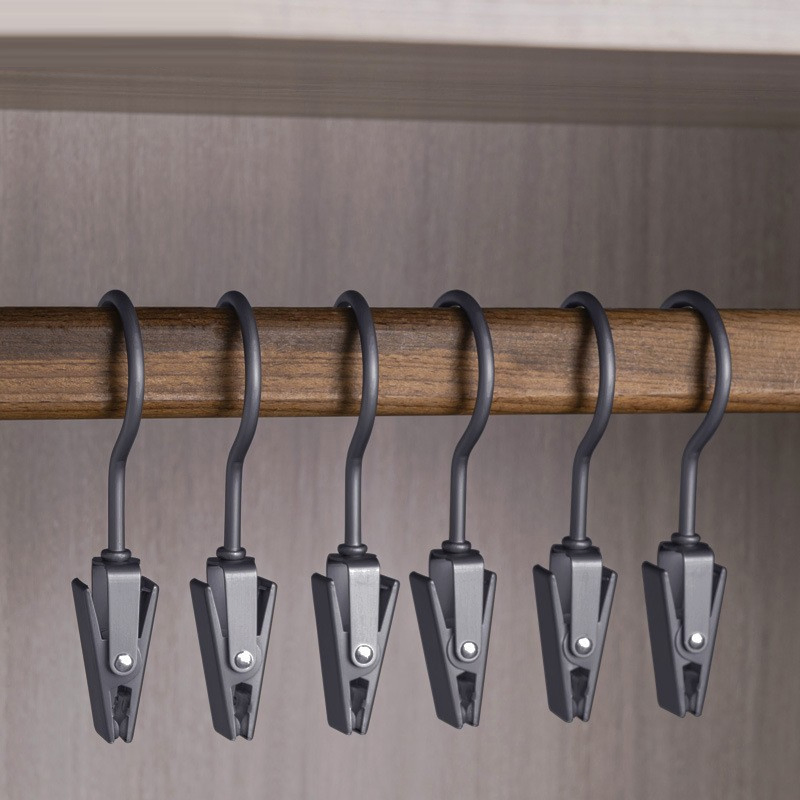 Aluminum Alloy Drying Clip Windproof Special Clothespin Home Storage Single Hanger Small Clips Pants Clip/Hat Clip/Socks Clips