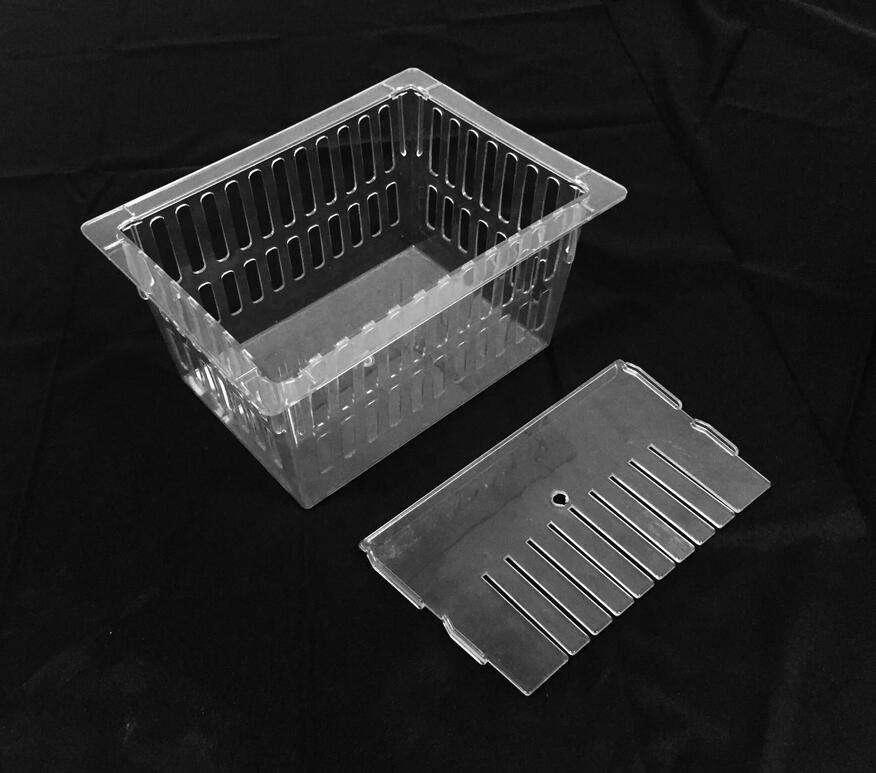 Htm 71 300X400X200 Hospital Medical Clear Storage Tray with Dividers