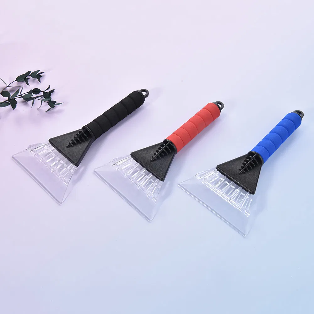 Durable Snow Ice Shovel Removal with Soft Non-Slip Grip Scraper