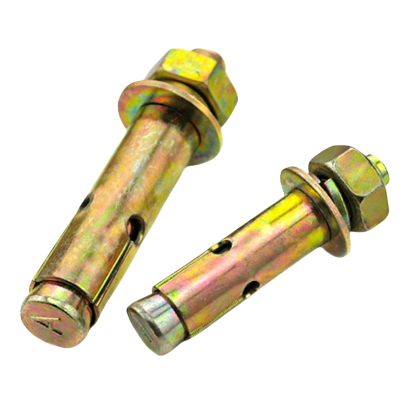 Color Zinc Plated Carbon Steel Grade 4.8 8.8 Expansion Sleeve Anchor Fixing Bolt