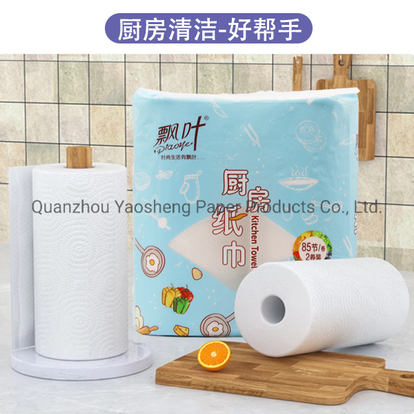 High Quality Virgin Roll Paper Towel Factory Price Kitchen Paper Towels Rolls