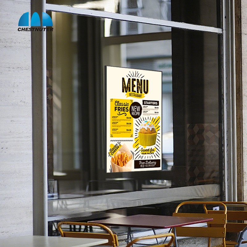 Полноразмерный LCD дисплей для рекламы и меню, Android