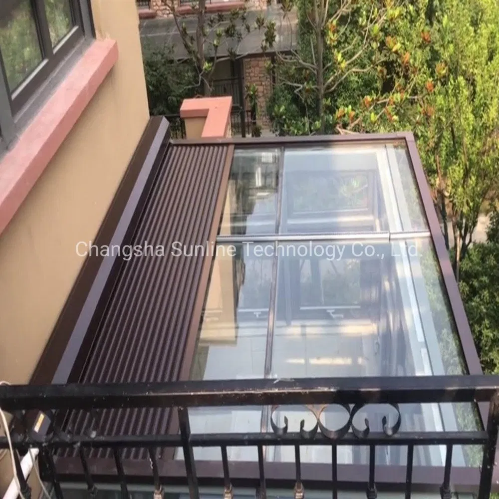 Outdoor Automatic Roof Mounted Rolling Shutter/ Horizontal Aluminum Roller Shutter