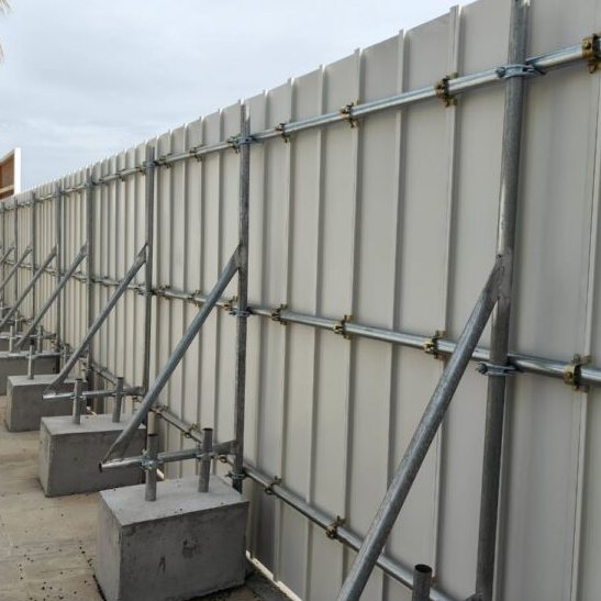 PVC Eco Hoard Fencing Panel PVC Fence for Construction