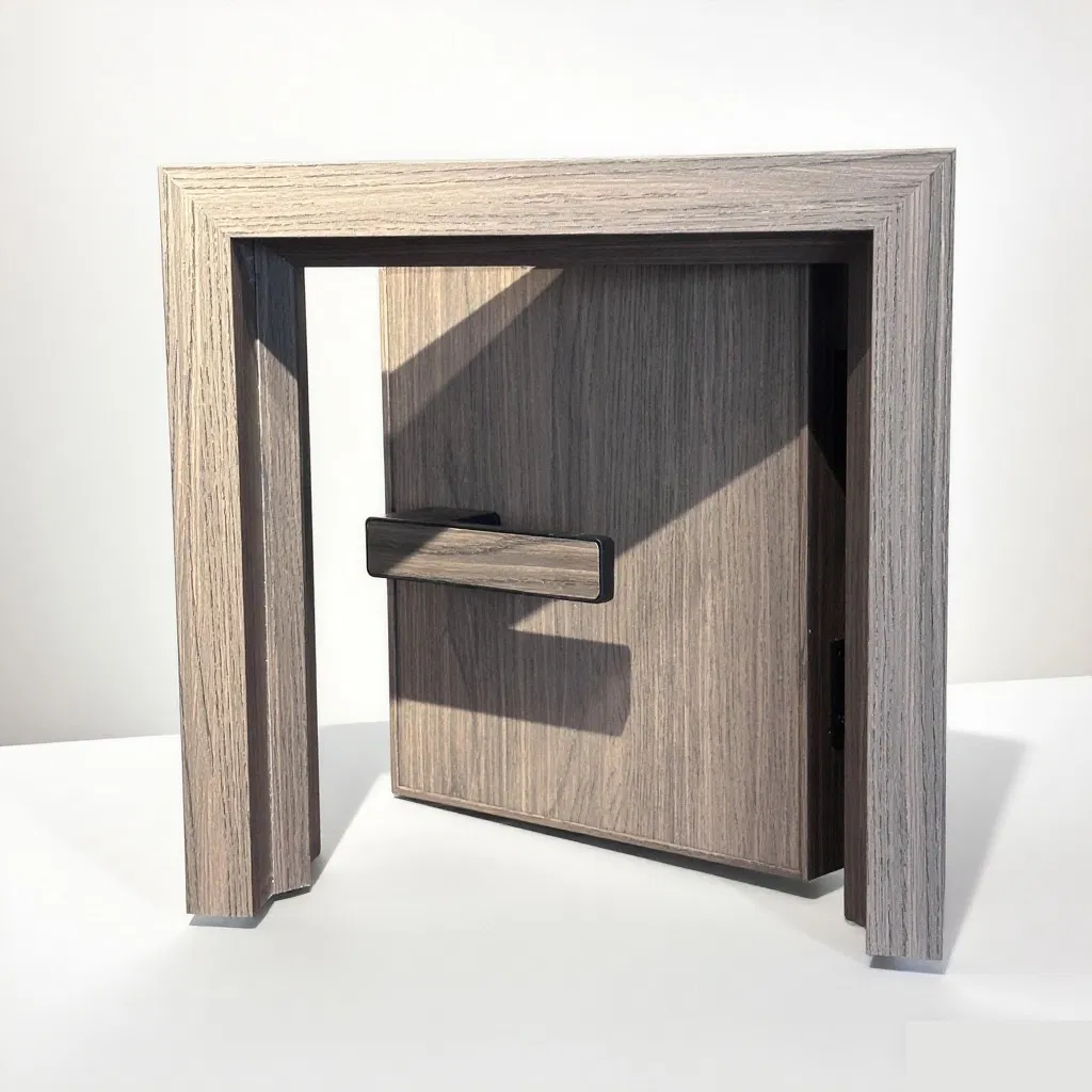 Aluminum Doors and Windows with Wood Grain Anodized Finish