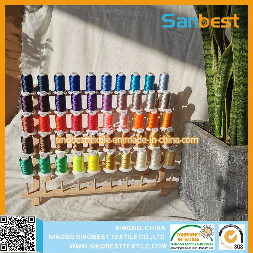 Embroidery & Sewing Thread Storage Racks Organizer Foldable Wooden Stand