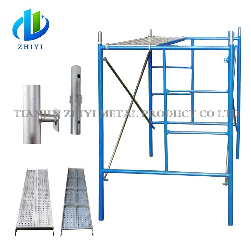 Wood Scaffolding Plank Prices Swivel Butterfly Butt Joint Mushroom Coupler Diagonal Brace Step Ladder Scaffold Manufacturer