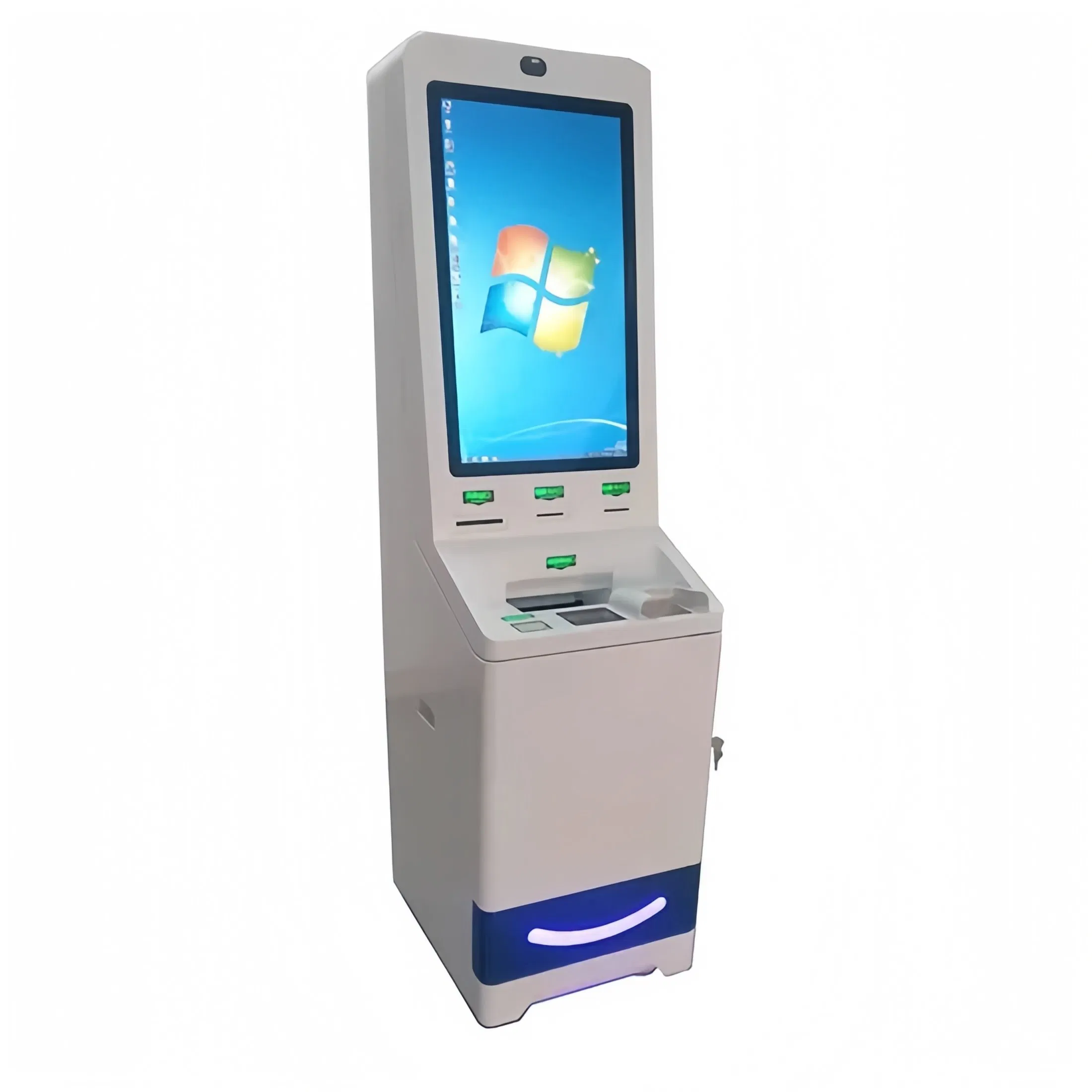 Multisize Touch Screen Kiosk with Payment NFC Reader POS Document Output Function