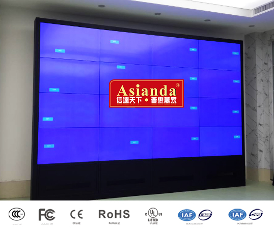 55inch Ultra Narrow Bezel Mount Videowall Monitor Multi Screen TV Advertising LCD Video Wall Screen Display