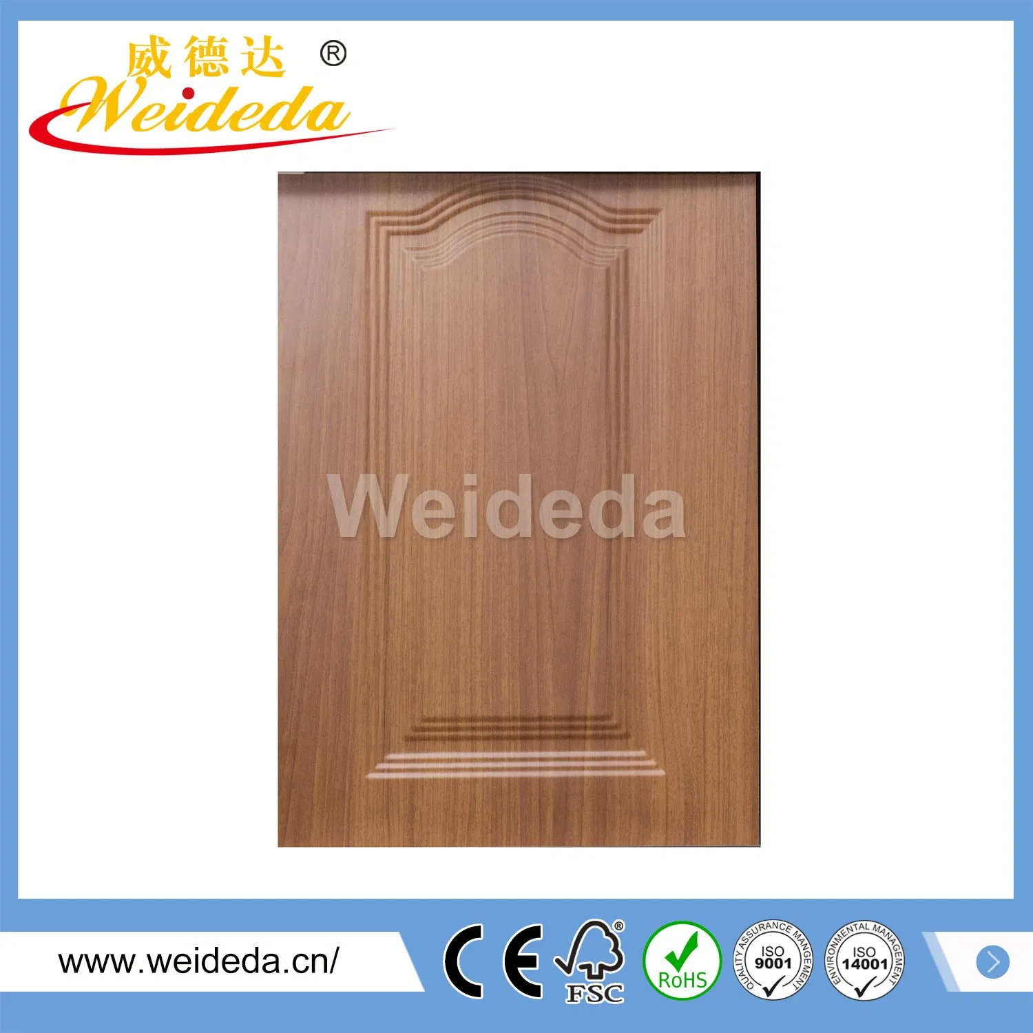 Woodgrain HPL Sheet Laminate Door