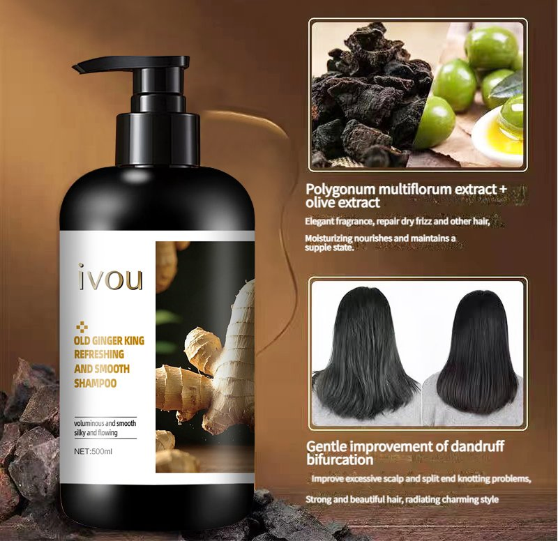 Private Label Anti-Dandruff Shampoo and Conditioner Set for Hair Growth