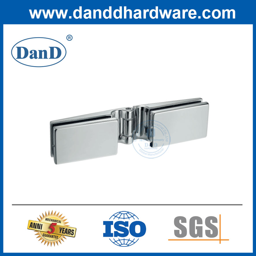 China Manufacturer Solid Brass Glass Bathroom Door Hinge Hardware Ironmongery