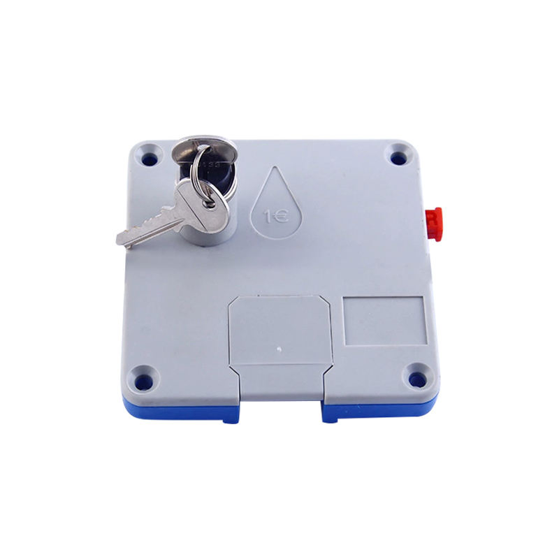 Safe, Durable Finely Crafted Coin-Operated Lock for Locker and Cabinet Use.