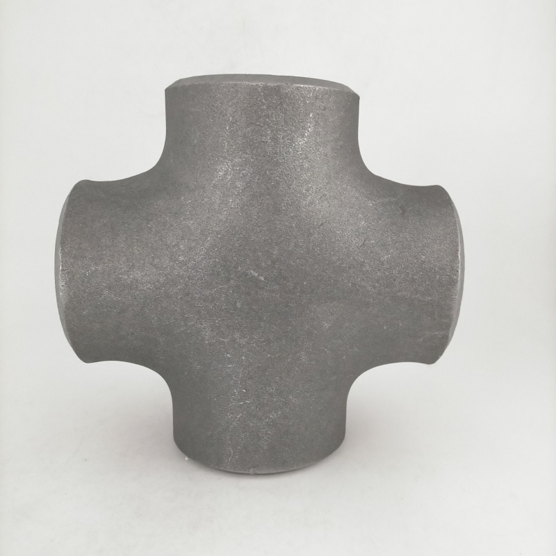 Galvanized Steel 4-Way Cross Pipe Fitting Equal Cross for Gas/Oil Chemical Industry