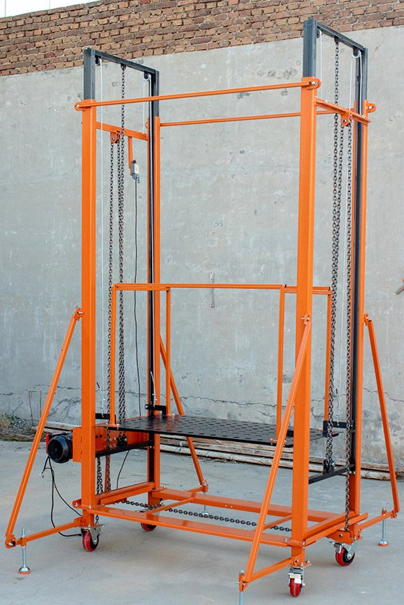 New Type 6 Meter Scissor Lift Scaffolding 300kg 500kg Hydraulic Electric Lift Mobile Scissor Shear