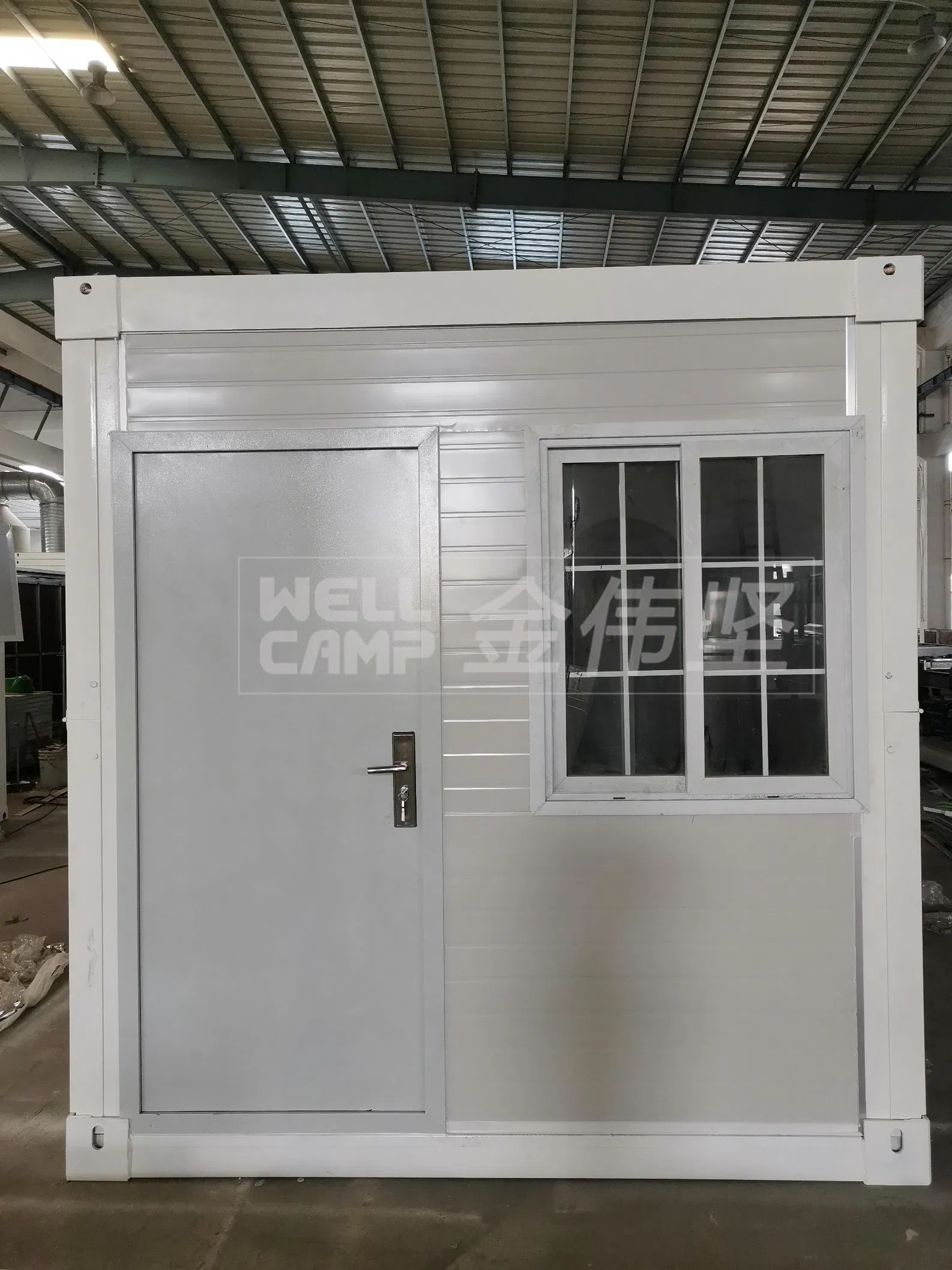 Newest Portable 20FT Folding Flat Pack Container House Prefab Mining Camp Dormitory Office Shop Quarter Houses Modular Europe/Australia/America/Japan/Korea Sale