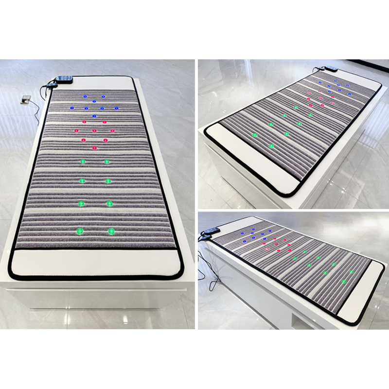 Heating Mattress Far Infrared Pemf Mat Physio Healing Pad Amethyst Recovery Mat