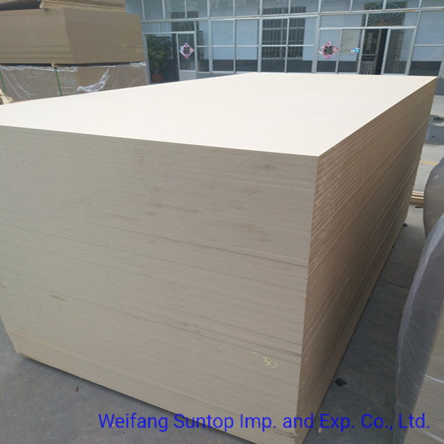 High Quality E0 Glue 730kg/Cbm Density MDF Board Special for South Korea