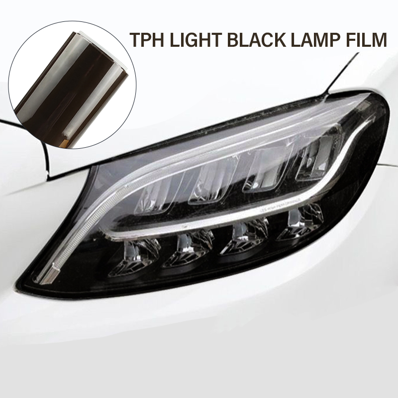Brown Car Headlight LED Film
